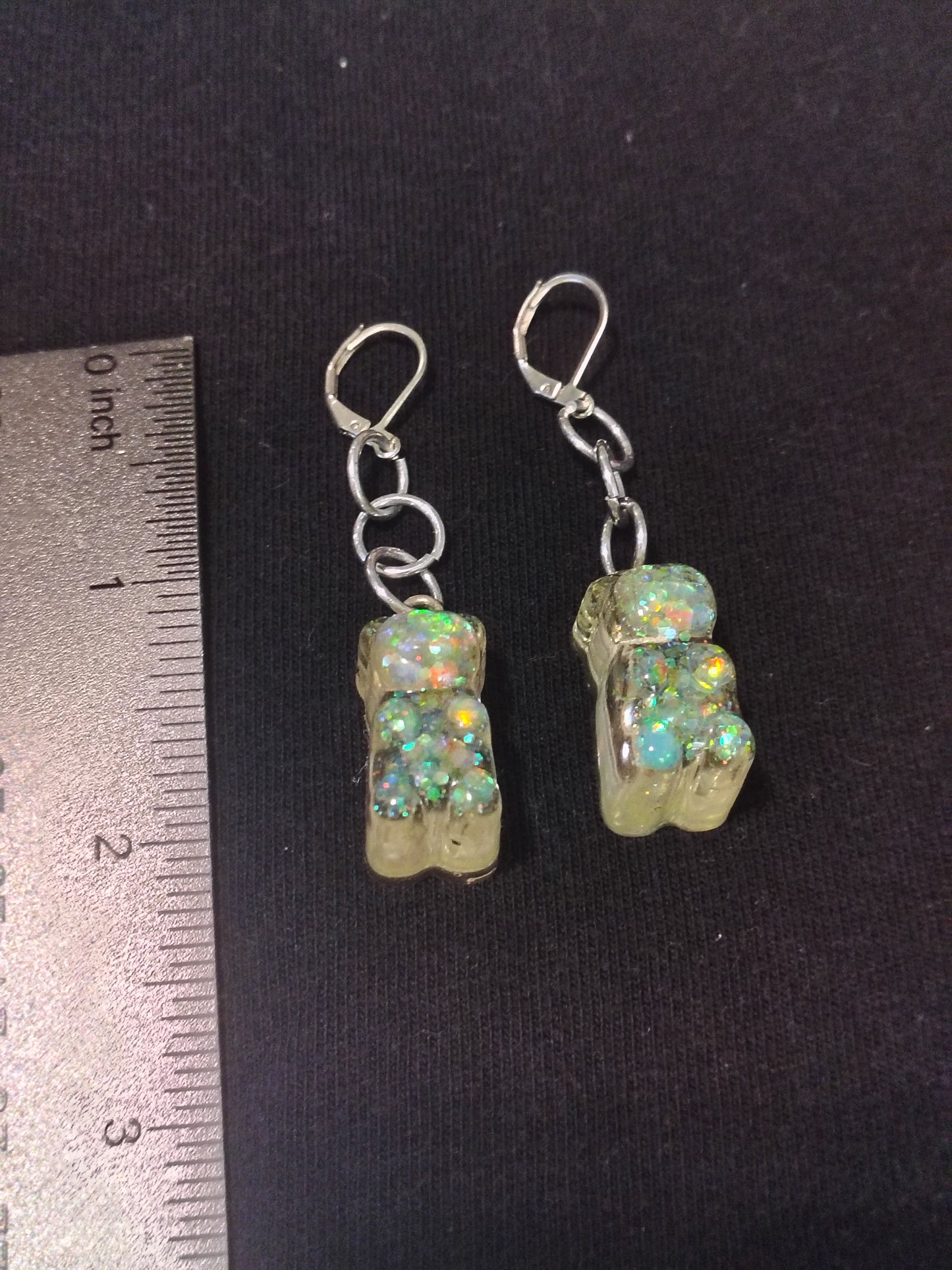 Gummy bear earrings
