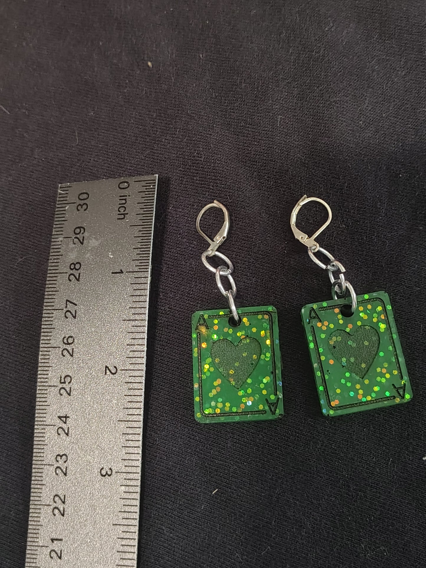 Ace of Hearts Earrings