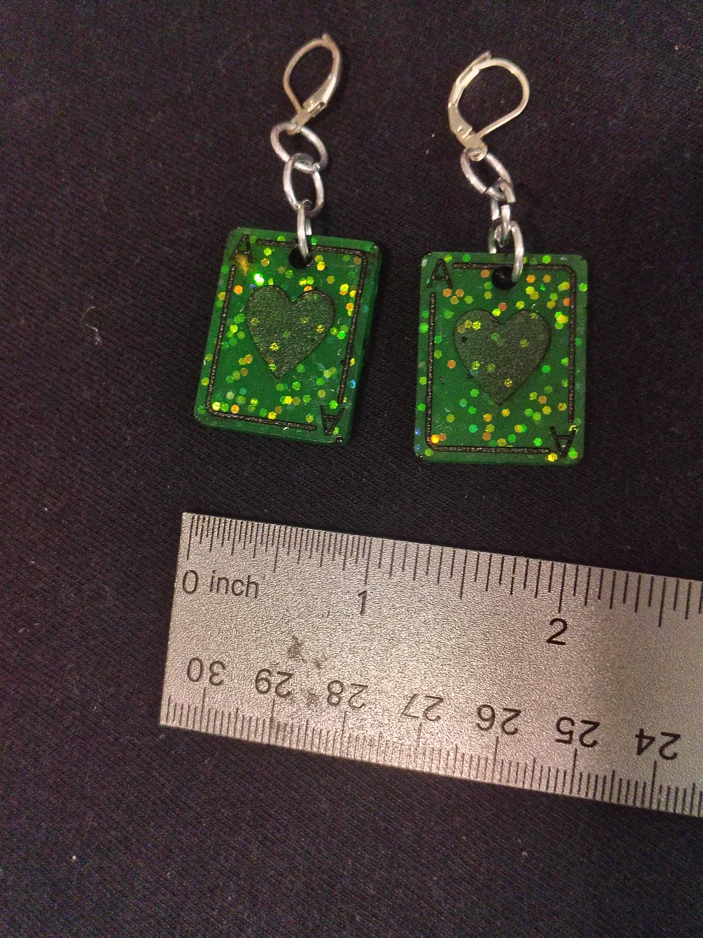 Ace of Hearts Earrings