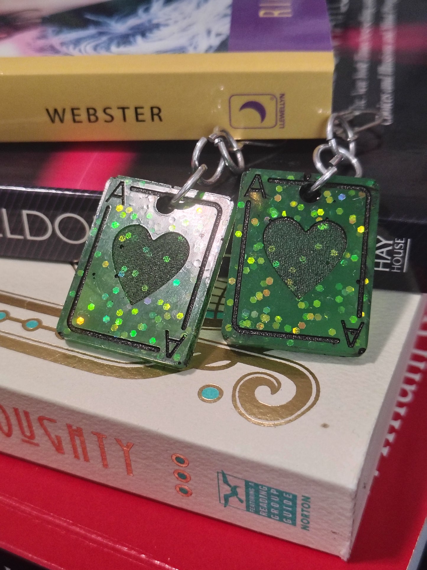 Ace of Hearts Earrings