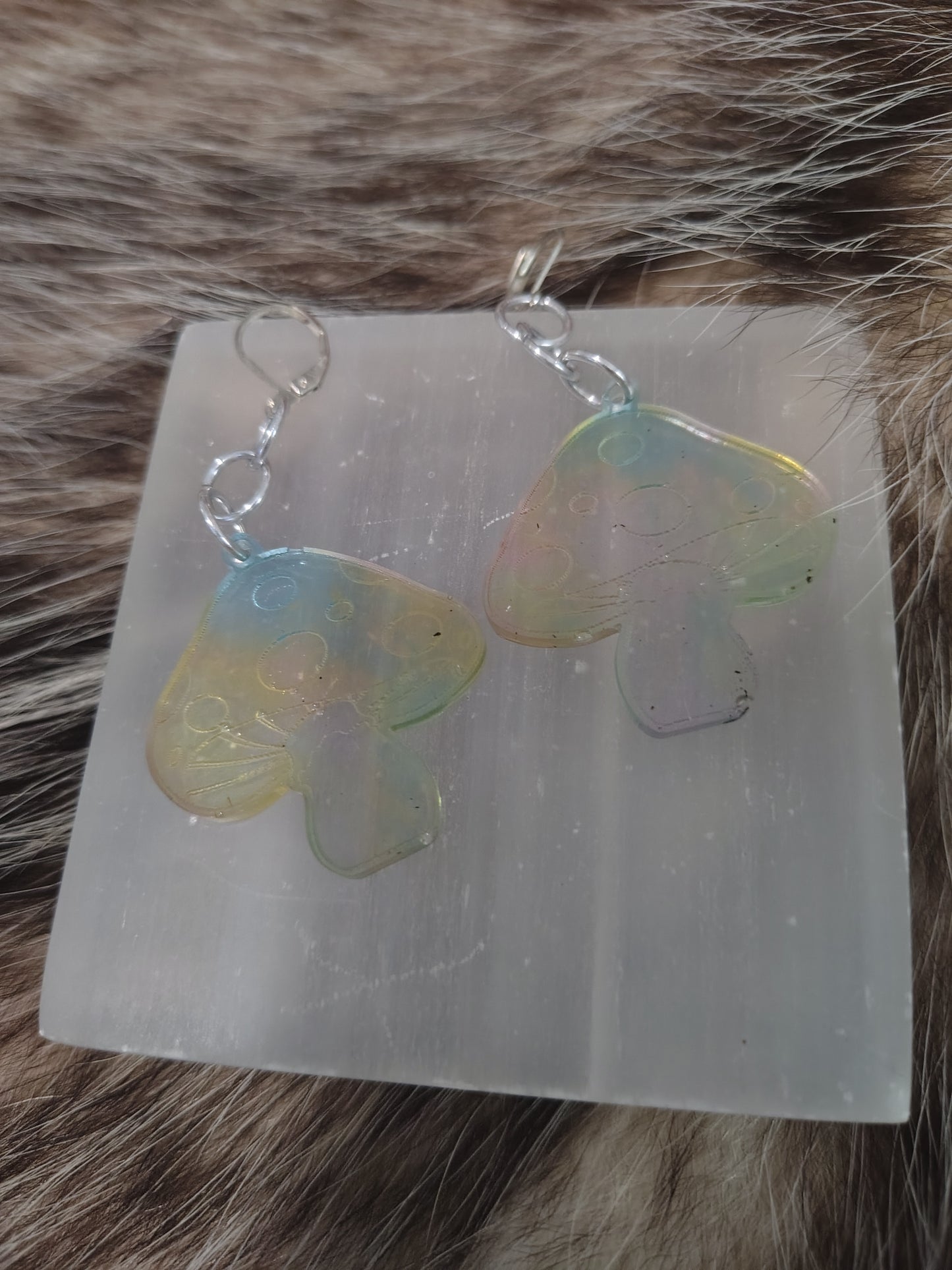 Mushroom Earrings-B grade