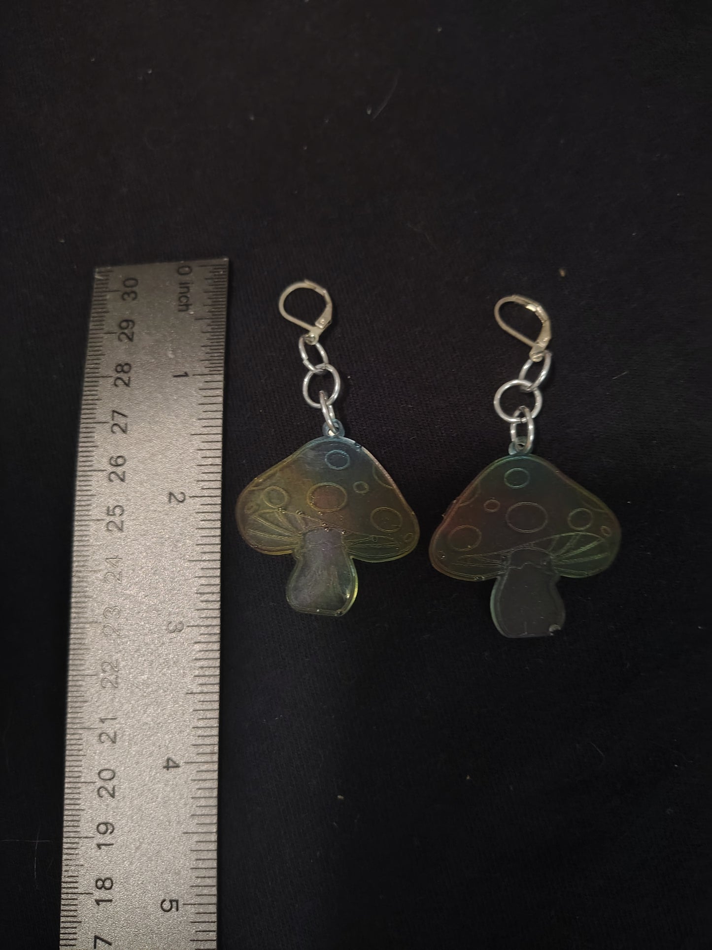 Mushroom Earrings-B grade