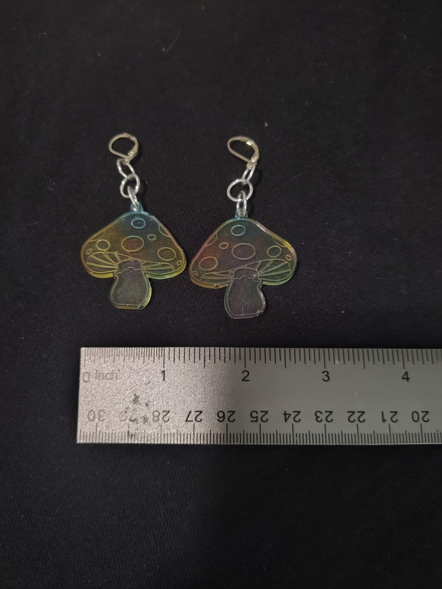 Mushroom Earrings-B grade