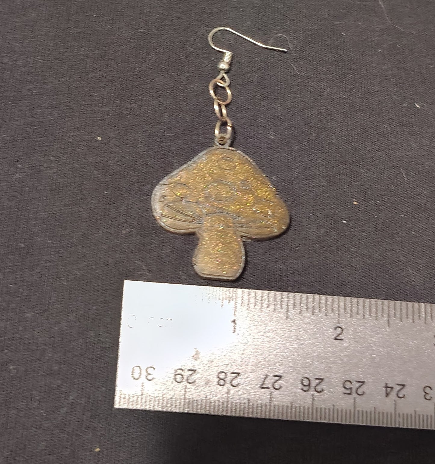 Mushroom earrings- B Grade