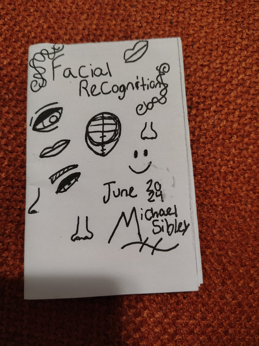 Facial recognition zine