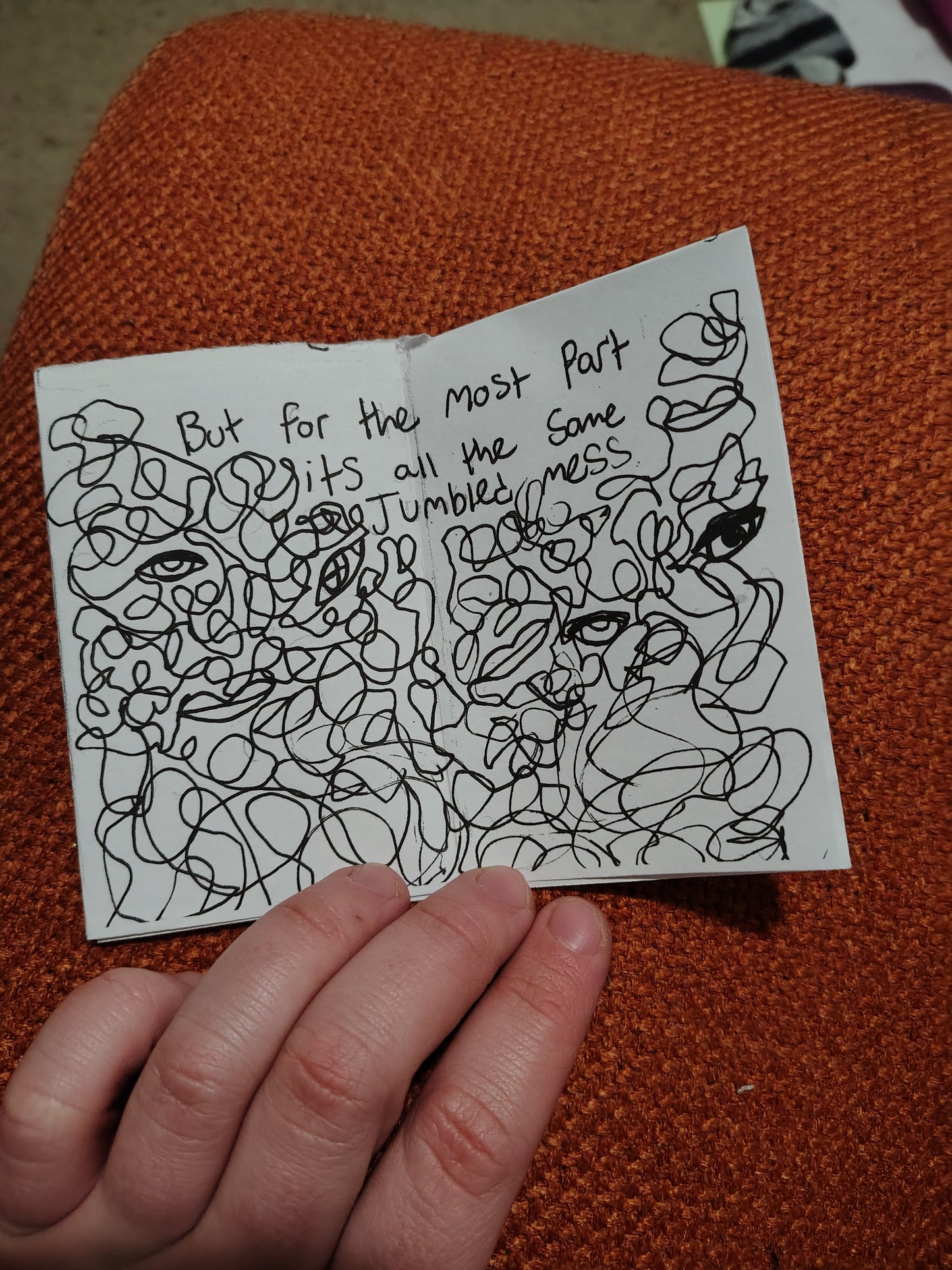 Facial recognition zine